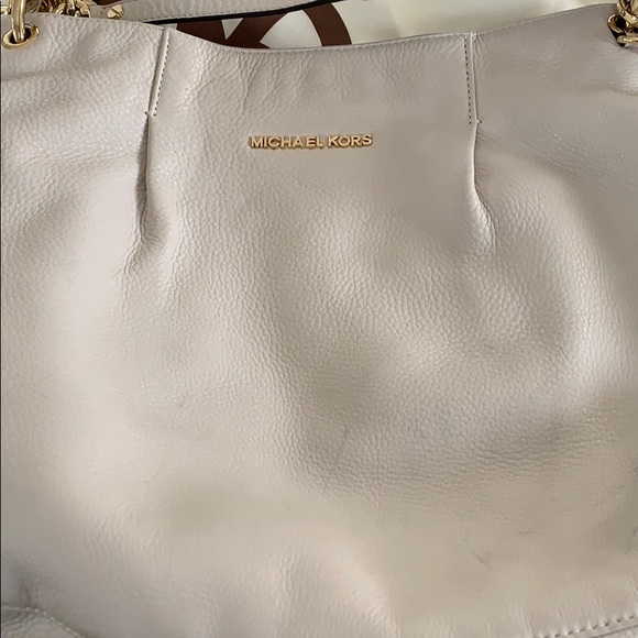 Michael Kors cream colored purse - Picture 2 of 5